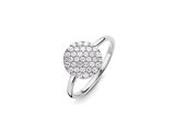 One More 18K | Bague Eolo | Or Blanc | Diamants | 91Z610/A_