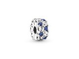 Pandora | Charm |Clip Scintillant Incolore & Bleu |799171C01_