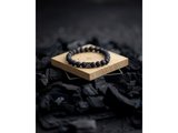 GEMINI | Bracelet | Deep Black Lava | Pierre de Lave | 8mm | D3_