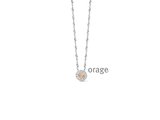 Orage | Collier | Argent | Oxyde de Zirconium | V1423_