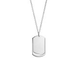 Loumya Silver | Collier | Argent | Plaque | Personnalisable_