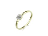 Loumya Gold "Or" | Bague | Or Jaune | Diamants 0.06ct | B064138/A_