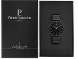 Pierre Lannier | Homme | Quartz | Cityline | Milanais Noir |203F438_