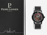 Pierre Lannier | Homme | Automatic | Milanais Noir | 321C438_