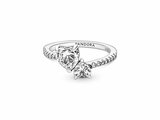 Pandora | Bague | Scintillante | Coeur Double | 191198C01_