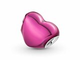 Pandora | Charm | Coeur Rose Métallique | 799291C03_