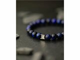 GEMINI | Bracelet | Gem Dark Blue | Tiger Eye | 8mm | G4_