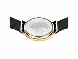 Bering | Femme | Quartz | Classic | Doré | Milanais Noir | 12934-132_