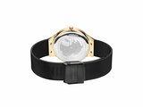 Bering | Femme | Quartz | Classic | Doré | Milanais Noir | 12934-132_