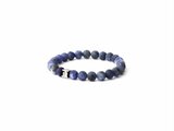 GEMINI | Bracelet | Alpha Mat Blue | Sodalite | 8mm | A8_