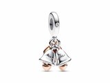 Pandora | Charm | Double Cloches de Mariage Bicolore | 782592C01_