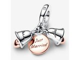 Pandora | Charm | Double Cloches de Mariage Bicolore | 782592C01_