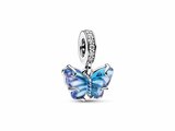 Pandora | Charm | Papillon en Verre de Murano Bleu | 792698C01_