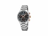 Festina | Femme | Quartz | Chrono | Acier Inoxydable | ø36mm | Noir | F20401/4_