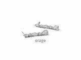 Orage | Boucles D'Oreilles | Argent | Oxyde De Zirconium | AW019_