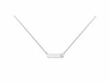 La Garçonne Diamant | Collier | Argent | Diamant | Personnalisable | 20700020_