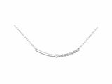La Garçonne Diamant | Collier | Argent | Diamant 0.015ct | 20700009_