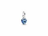 Pandora | Charm | Pandora Me | Mini Dangle Coeur Chakra Bleu | 793042C02_