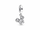 Pandora | Charm | Disney | Tête de Mickey Silhouette Scintillante | 793031C01_