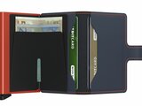 Secrid | Porte-Cartes | Miniwallet | Matte | Nightblue & Orange_