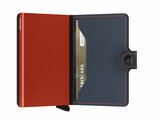 Secrid | Porte-Cartes | Miniwallet | Matte | Nightblue & Orange_