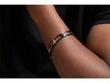 Phebus | Bracelet | Acier Inoxydable | Pvd Noir | Vintage | 35-0928_