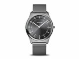 Bering | Homme | Quartz | Ultra Slim | Milanais Gris | 18340-377_