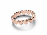 Pandora | Bague | Plaqué Or | Rosé | Coeurs 183427C00_