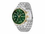 Hugo / Boss | Homme | Quartz | Chrono | Acier Inoxydable | Bicolore | 44mm | 1514195_