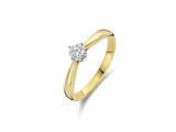 Loumya Gold "Or" | Bague | Or Jaune | Bicolore | Diamants *0.29ct *0.02ct | G76262_