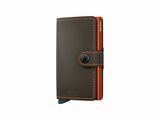 Secrid | Porte-Cartes | Miniwallet | Matte | MM-Truffle & Orange_