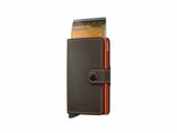 Secrid | Porte-Cartes | Miniwallet | Matte | MM-Truffle & Orange_