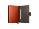 Secrid | Porte-Cartes | Miniwallet | Matte | MM-Truffle & Orange_