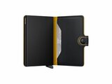 Secrid | Porte-Cartes | Miniwallet | Matte | MM-Black & Ochre_