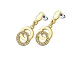 Lotus Style | Boucles d'Oreilles | Acier Inoxydable | Doré | LS1913/4/3_