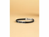 GEMINI | Bracelet | Acier | Cuir | Carbone | STE01_