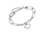 Lotus Style | Bracelet | Acier Inoxydable | Coeur | LS2334/2/1_