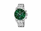 Lotus | Homme | Quartz | Chrono | Acier Inoxydable | Vert | 41mm | 18989/3_