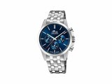 Lotus | Homme | Quartz | Chrono | Acier Inoxydable | Bleu | 41mm | 18989/2_