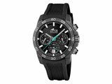 Lotus | Homme | Quartz | Chrono | Fibre de Carbone | Silicone Noir | 44mm | 18974/3_