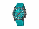 Lotus | Homme | Quartz | Chrono | Fibre de Carbone | Sili Turquoise |44mm | 18974/4_