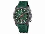 Lotus | Homme | Quartz | Chrono | Fibre de Carbone | Silicone Vert | 44mm | 18974/2_