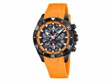 Lotus | Homme | Vortex | Quartz | Chrono | Silicone | Orange | 44mm | 18945/3_