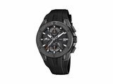 Lotus | Homme | Vortex | Quartz | Silicone | Noir | 44mm | 18943/6_