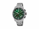 Lotus | Homme | Quartz | Chrono | Acier Inoxydable | Vert | 45.6mm | 18977/3_