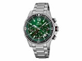 Lotus | Homme | Quartz | Chrono | Acier Inoxydable | Vert | 45.6mm | 18977/3_