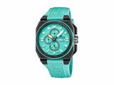 Lotus | Homme | Quartz | Chrono | Fibre de Carbone | Sili Turquoise | 45mm |18976/5_