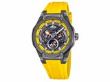 Lotus | Homme | Vortex | Quartz | Multifonction | Silicone Jaune | 46mm | 18946/1_