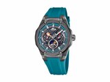 Lotus | Homme | Vortex | Quartz | Multifonction | Silicone Turquoise | 46mm|18946/2_