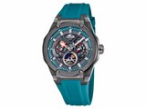 Lotus | Homme | Vortex | Quartz | Multifonction | Silicone Turquoise | 46mm|18946/2_